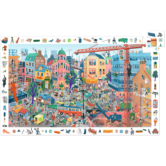 Puzzle : 200 pièces - La ville