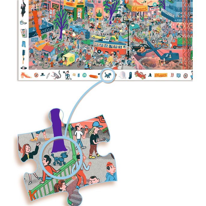 Puzzle : 200 pièces - La ville