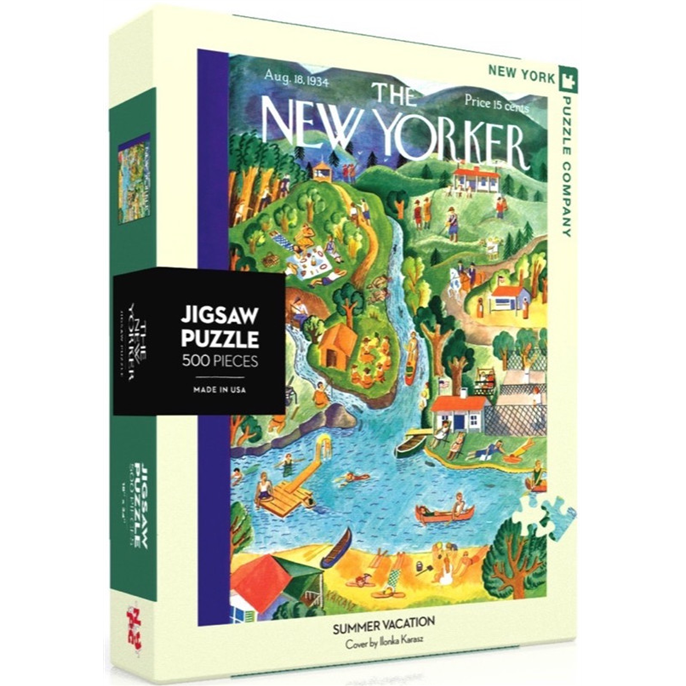 Puzzle : 500 pièces - New Yorker - Summer Vacation - Ilonka Karasz