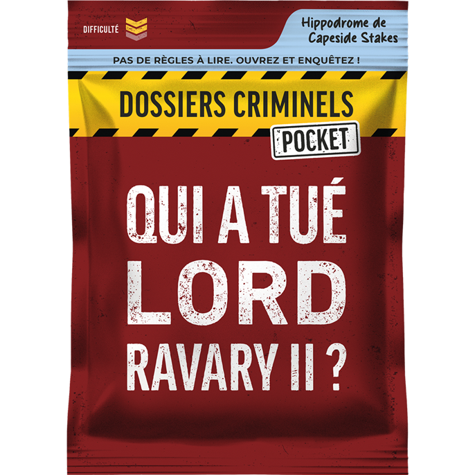 Dossiers Criminels Pocket : Qui a Tué Lord Ravary II ?