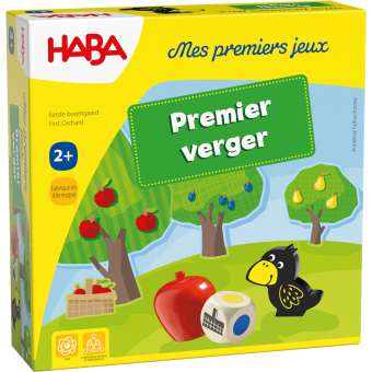 Mon premier verger Haba Asmodée jeu de société enfant