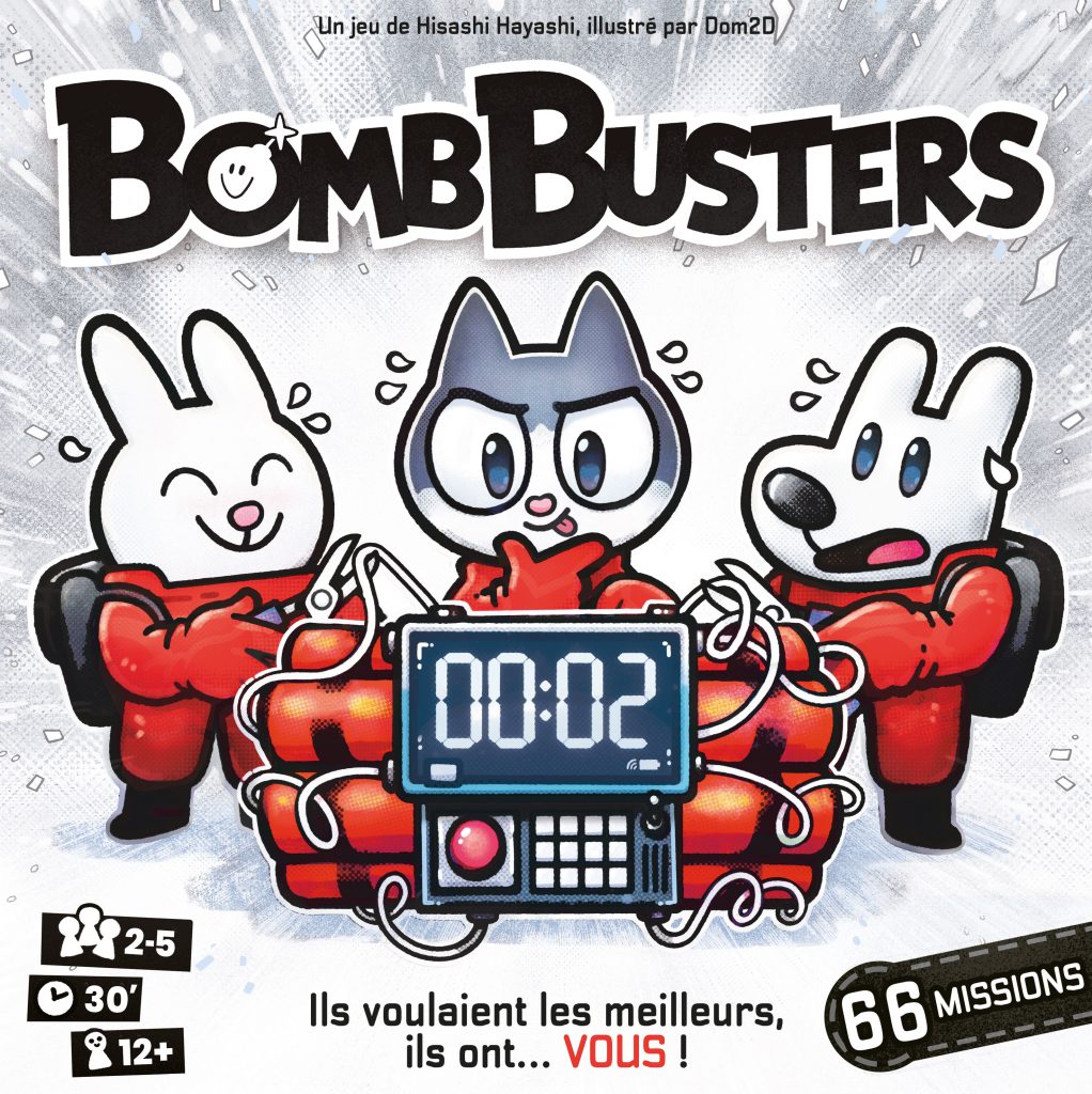 Bomb Busters un des meilleurs jeux de société coopératif du moment